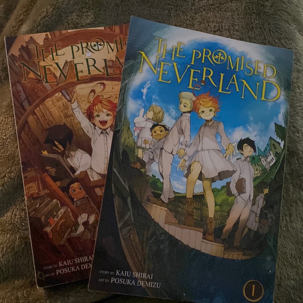 The Promised Neverland Volumes 1 and 2 Manga!